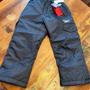 NWT Reebok Youth Navy Blue Insulated Snow Pants